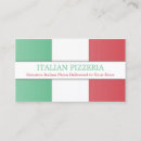 Buscar italia tarjetas de visita pizzería