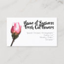 Buscar capullos rosa tarjetas de visita Flores