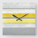 Buscar amarillo limón relojes de pared Decorativo