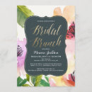 Buscar nupciales del brunch invitaciones Oro