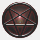 Buscar satánico pegatinas Pentagram