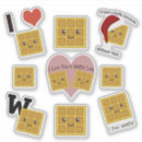 Buscar waffle pegatinas Palo de gofre