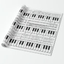 Buscar la partitura papel de regalo Piano