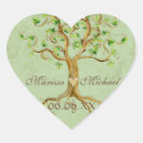 Buscar árbol de corazones pegatinas Favores