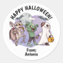 Buscar monstruo de halloween pegatinas Fantasma