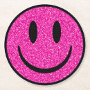 Buscar cara feliz posavasos Brillante