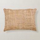 Buscar textura de la arpillera cojines Para todos