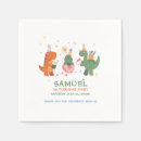 Buscar dinosaurios coloridos servilletas Niños