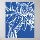 Buscar cobalto posters Floral