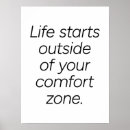 Buscar comodidad posters Inspirador