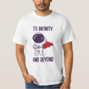 Buscar al infinito y más allá camisetas Espacio