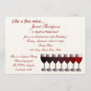 Buscar cabaret invitaciones Vino tinto