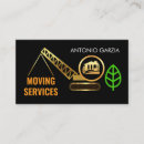 Buscar mudanza tarjetas de visita Transporte