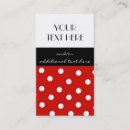 Buscar lunares negros tarjetas de visita Modelo