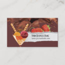 Buscar helado tarjetas de visita Postre