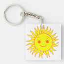 Buscar sol feliz llaveros Ilustracion