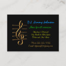 Buscar dj de tarjetas de visita Musical