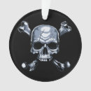 Buscar cráneo y huesos adornos 9 º oscilación