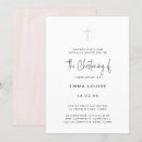 Buscar moderno invitaciones para bautizos Minimalista