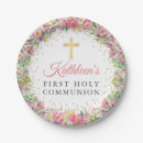 Buscar primera comunión santa papel platos Para todos