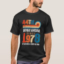 Buscar leyenda desde 1978 camisetas Vintage
