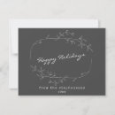 Buscar vaca blanco y negro tarjetas Minimalista