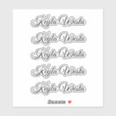 Buscar firmas pegatinas Guión