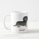 Buscar longo tazas Dachshund