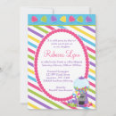 Buscar candy stripe invitaciones Fiesta