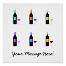 Buscar botella de vino posters Para ella