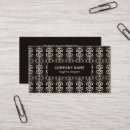 Buscar art deco tarjetas de visita Blanco