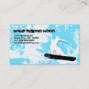 Buscar rastro tarjetas de visita Snowboard