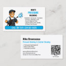 Buscar lavadora tarjetas de visita Código qr