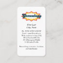 Buscar cómico tarjetas de visita Retro