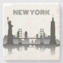 Buscar nueva york posavasos Blanco y negro