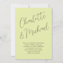 Buscar pistacho invitaciones Simple