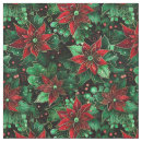 Buscar poinsettias telas Navidades