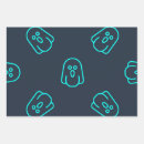 Buscar fantasmas papel de regalo Espeluznante