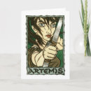 Buscar diosa de la luna tarjetas Artemis
