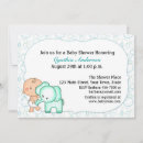 Buscar elephant invitaciones Verde