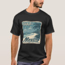 Buscar el golfo de méxico camisetas Retro