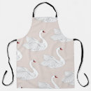 Buscar cisnes delantales Blanco