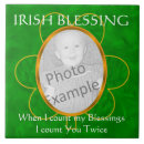 Buscar bendición irlandesa azulejos Verde