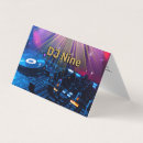 Buscar djs tarjetas de visita Cantante