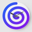 Buscar azul relojes de pared Para él