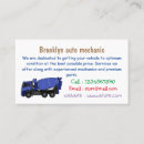 Buscar camión concreto tarjetas de visita Transporte