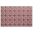 Buscar geometría telas Rojo