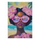 Buscar tonos rosados posters Ilustracion chica