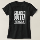 Buscar dibujo de lápiz camisetas Para ella