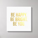 Buscar letras blancas lienzos Minimalista